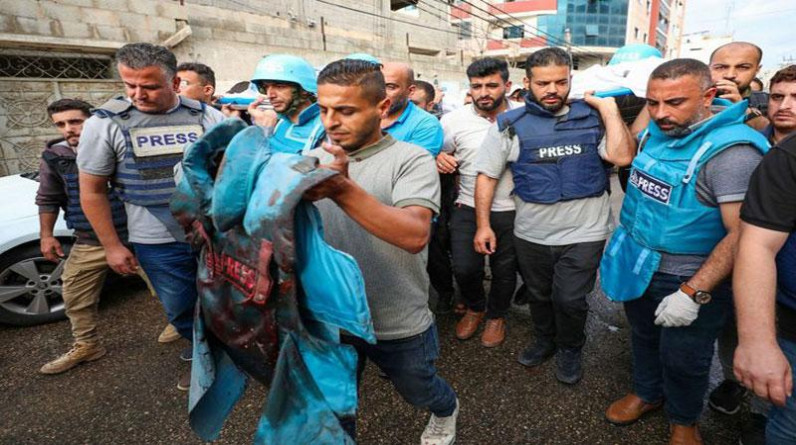 استشهاد 19 صحفيا في غزة منذ بداية العدوان الإسرائيلي